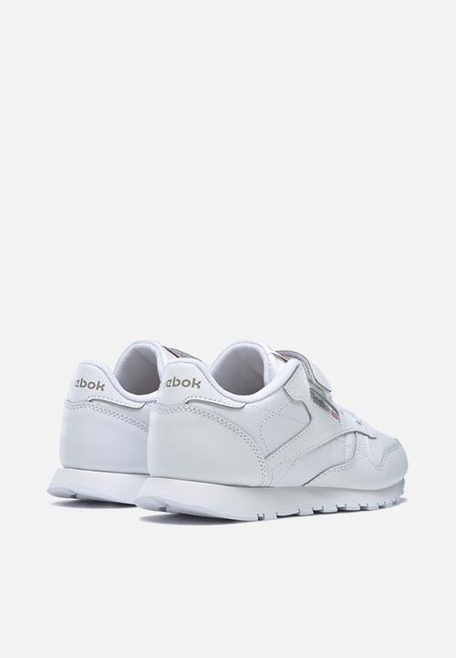 Reebok - Boys lthr 1v - white/vector blue