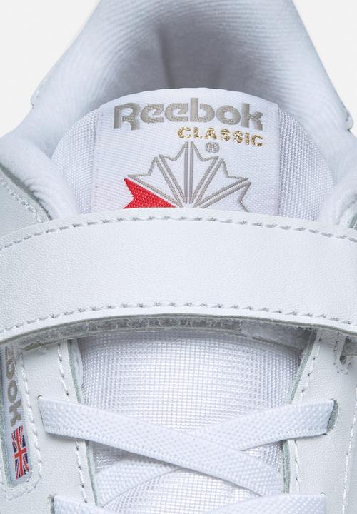 Reebok - Boys lthr 1v - white/vector blue