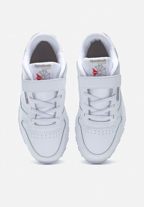 Reebok - Boys lthr 1v - white/vector blue