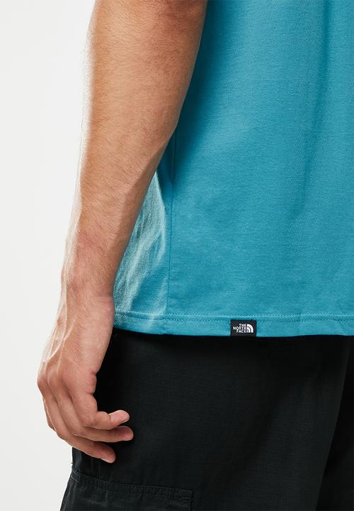 The North Face - Mens threeyama short sleeve tee - storm blue