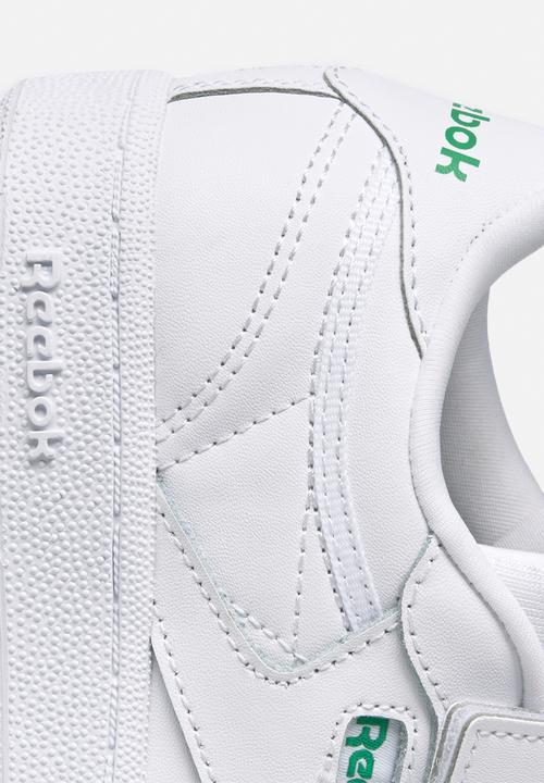 Reebok - Kids club c 1v - white/glen green