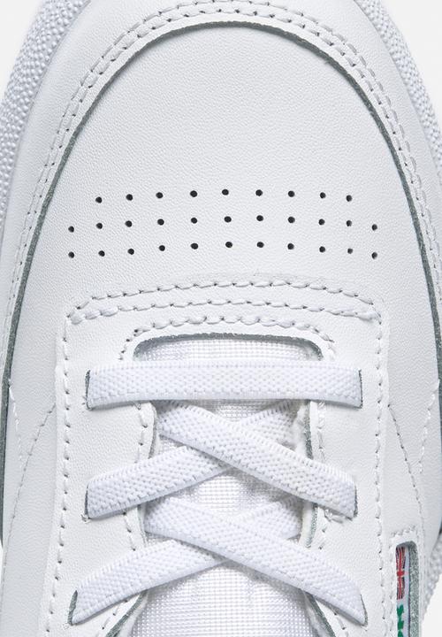 Reebok - Kids club c 1v - white/glen green