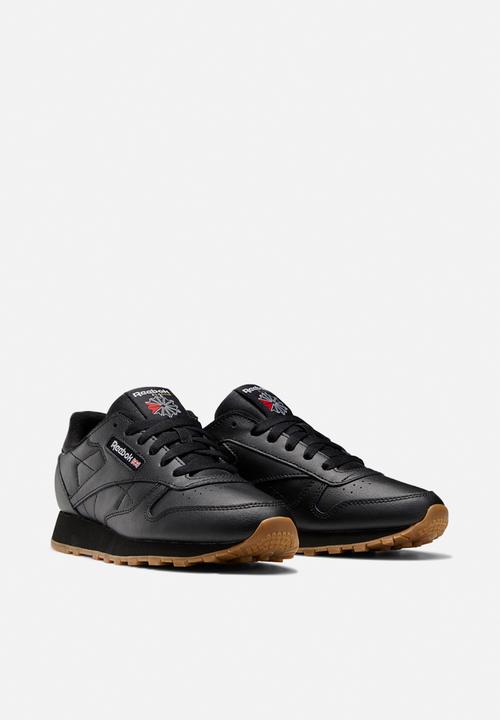 Reebok - Classic leather - core black/reebok rubber gum-02