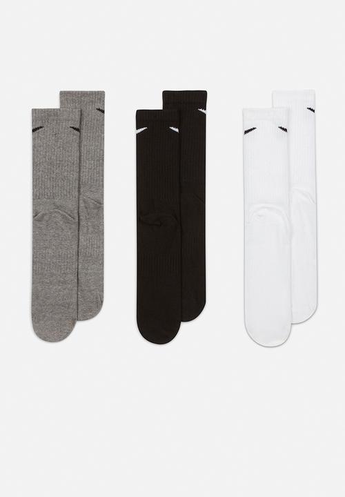 Nike - Nike everyday lightweight 3 pack socks - multi
