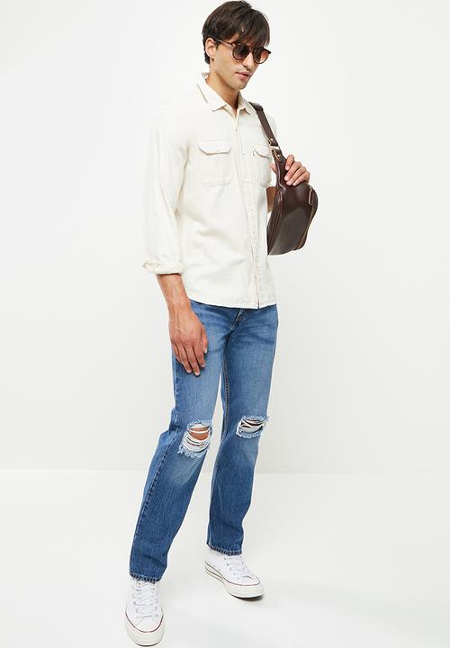 Levi’s® - 551z authentic straight buffalo run dx - blue
