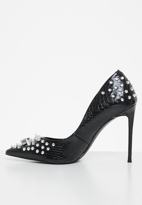 Steve Madden - Veronicka court - black & silver