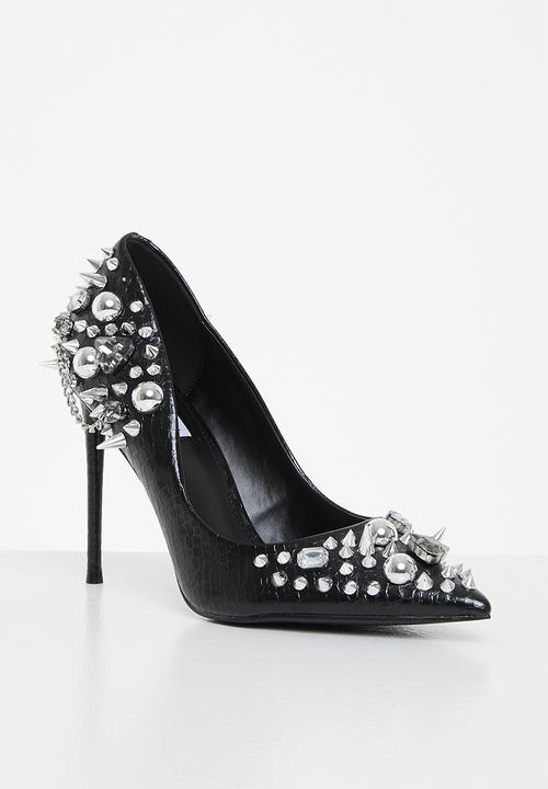 Steve Madden - Veronicka court - black & silver