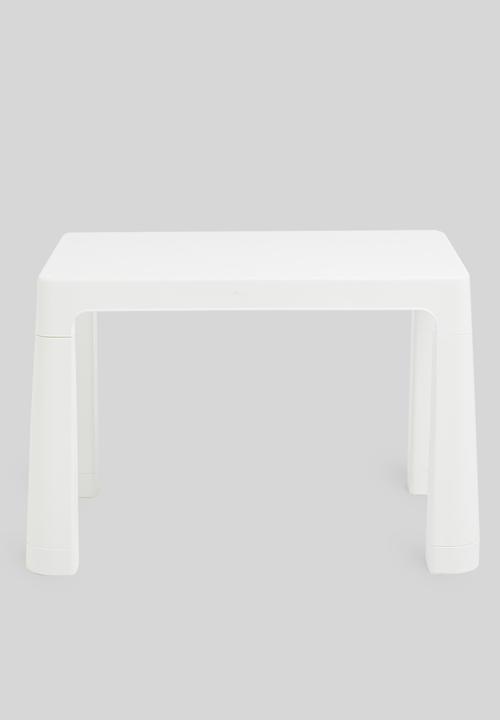 Sixth Floor - Laurel kids table & chair set - grey & white