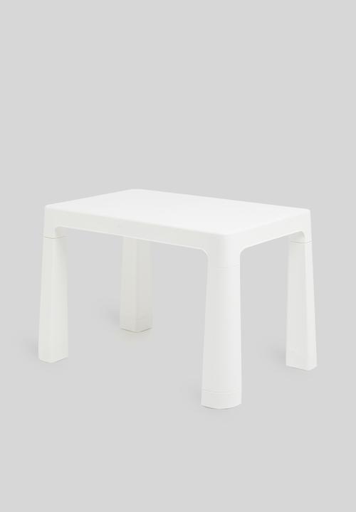 Sixth Floor - Laurel kids table & chair set - grey & white