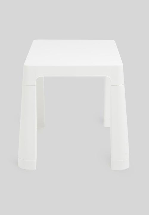 Sixth Floor - Laurel kids table & chair set - grey & white