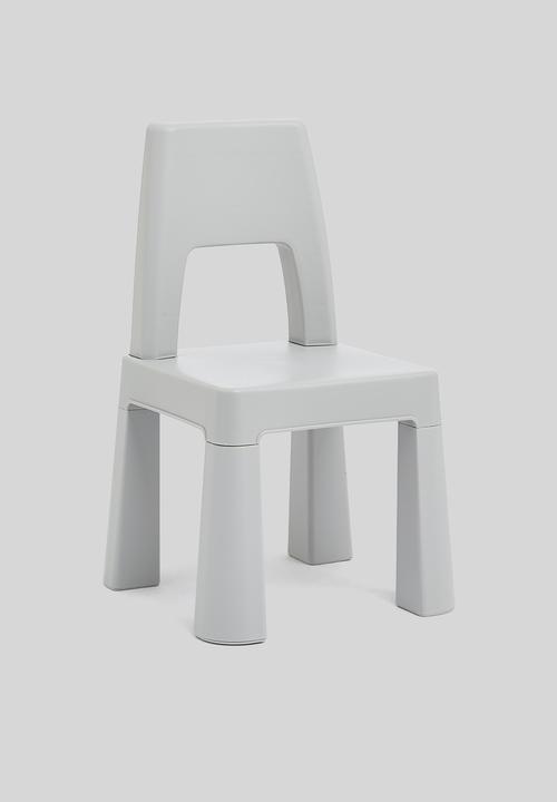 Sixth Floor - Laurel kids table & chair set - grey & white