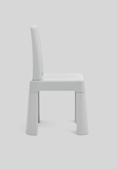 Sixth Floor - Laurel kids table & chair set - grey & white