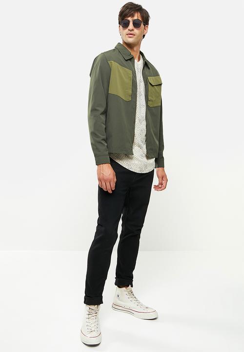 Only & Sons - Jayden jacket - peat