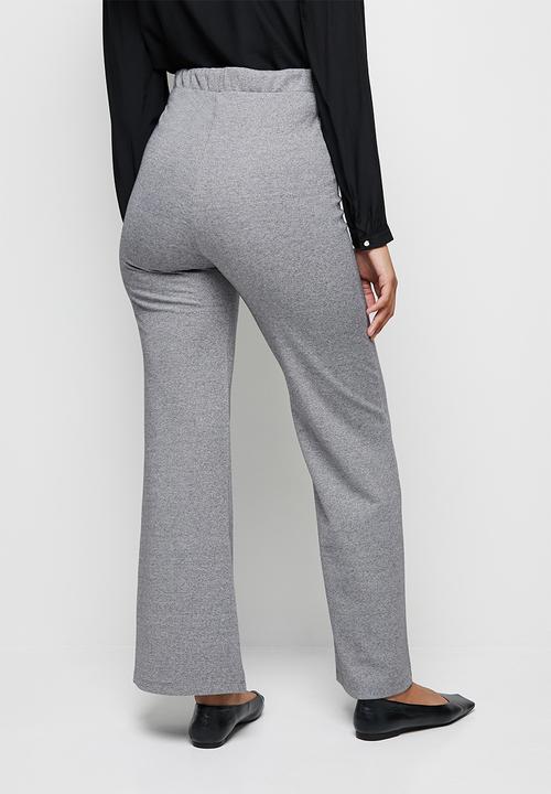 edit - Flared ponti legging - grey