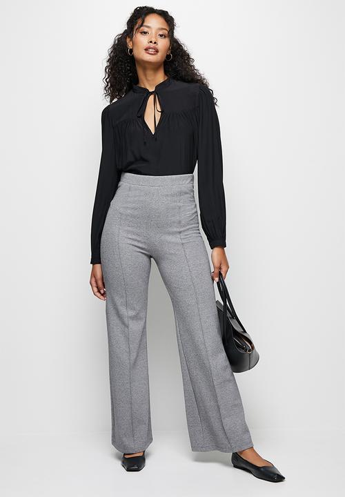 edit - Flared ponti legging - grey