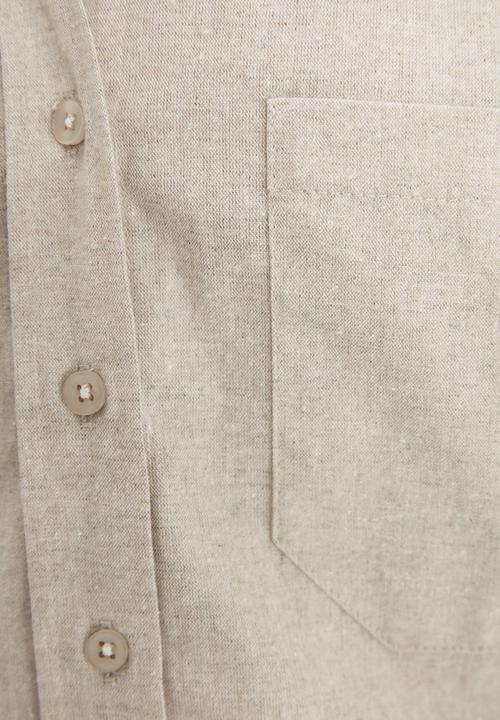Trendyol - Pocket detailed shirt - beige