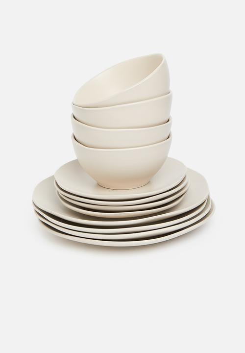 Sixth Floor - Kento dinner plate set of 4 - birch