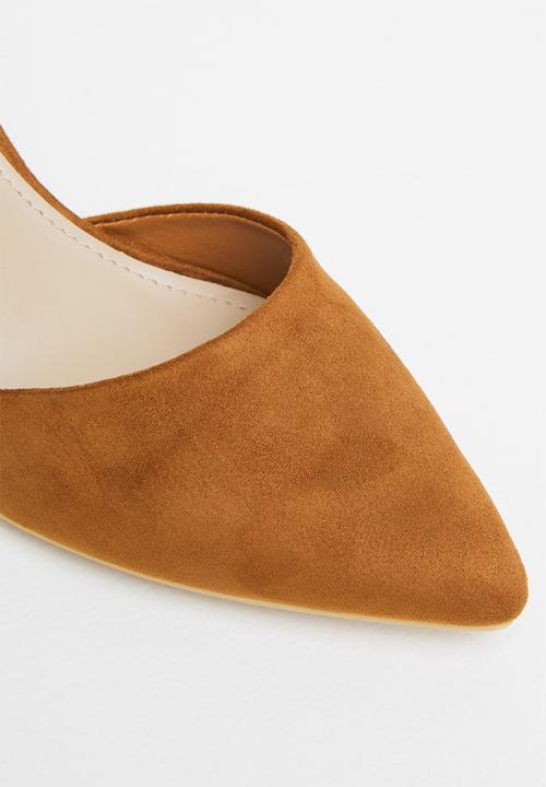 Butterfly Feet - Zara 1 ankle strap heel - tan