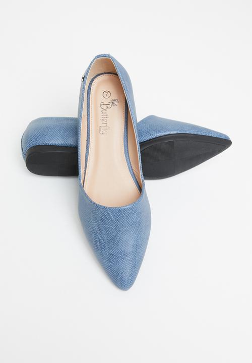 Butterfly Feet - Glimmer 1 pump - blue