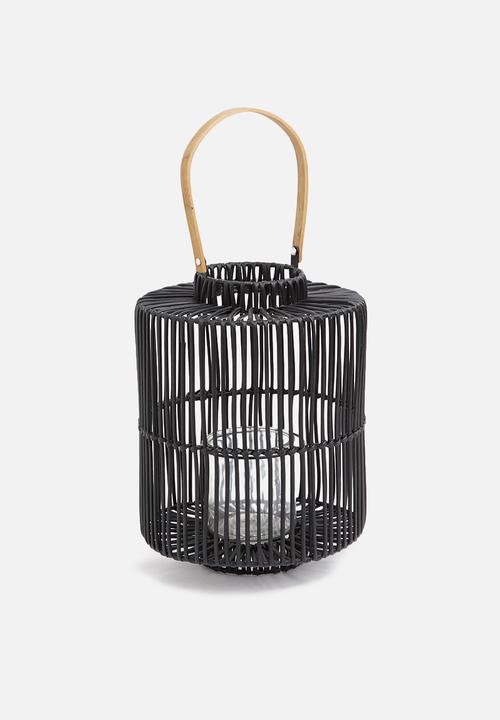 Sixth Floor - Liriana lantern - black