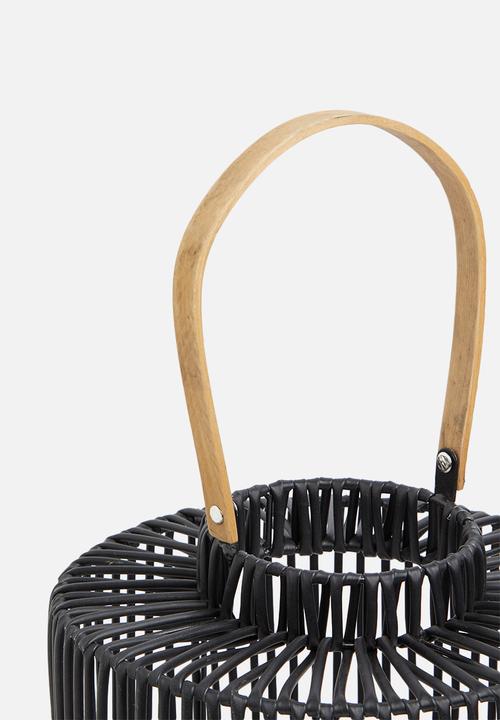 Sixth Floor - Liriana lantern - black