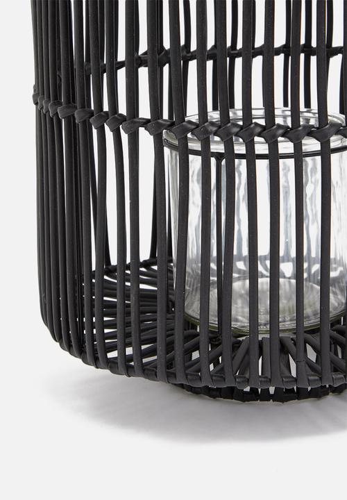 Sixth Floor - Liriana lantern - black