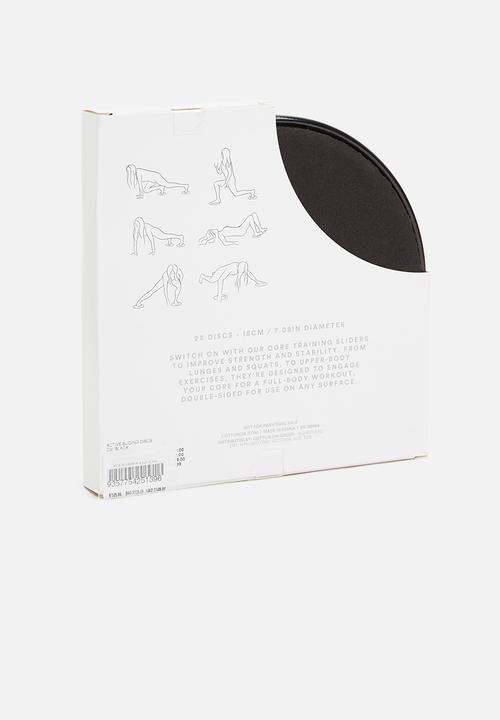 Typo - Active sliding discs - black