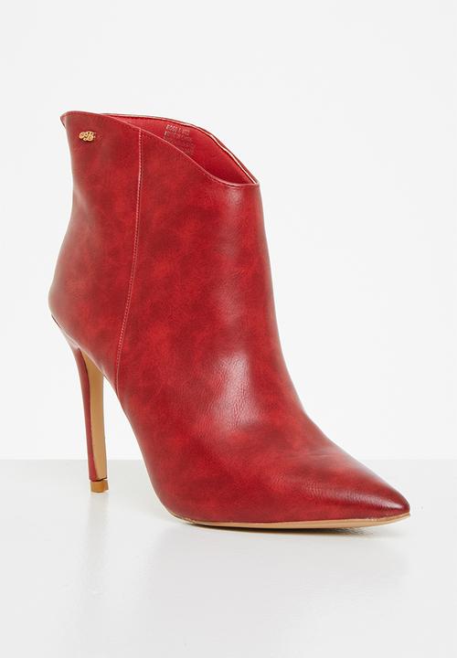 Miss Black - Boss1 ankle boot - red