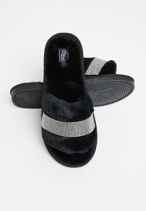 Miss Black - Rella3 slipper - black