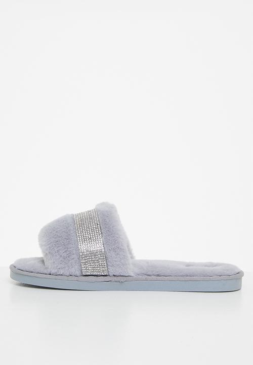 Miss Black - Rella3 slipper - grey
