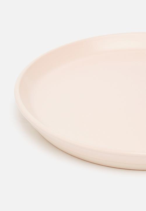 Sixth Floor - Ashen side plate set of 4 - crepe
