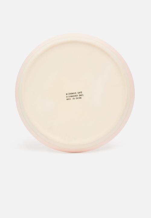 Sixth Floor - Ashen side plate set of 4 - crepe