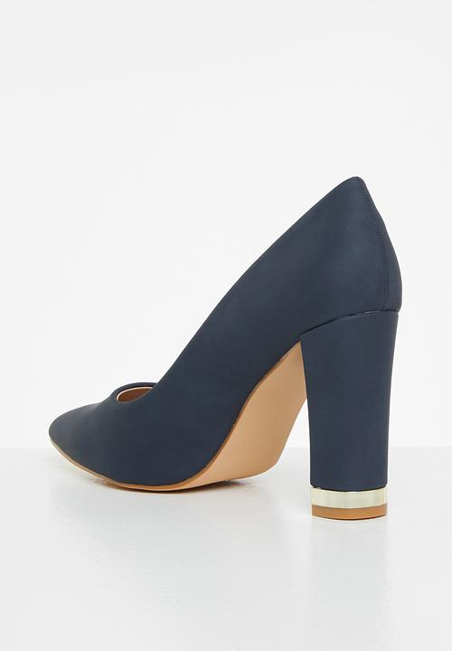 Miss Black - Pisa1 court heel - navy