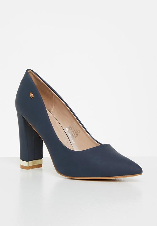 Miss Black - Pisa1 court heel - navy