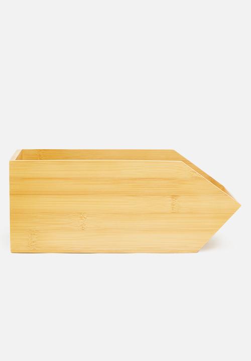 Sixth Floor - Bamboo stacking boxes - natural