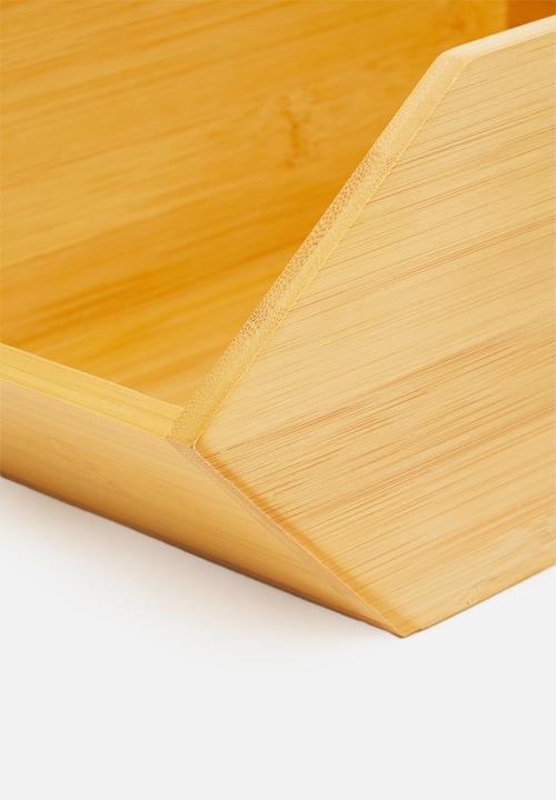 Sixth Floor - Bamboo stacking boxes - natural
