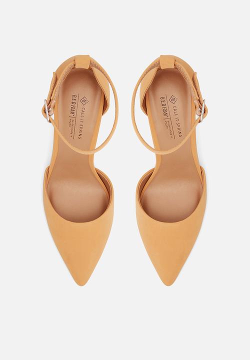 Call It Spring - Larissa heel - light orange