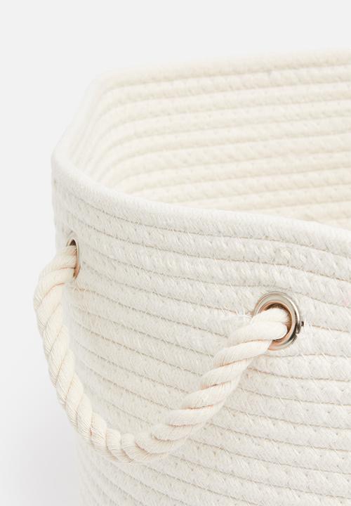 Sixth Floor - Never full rope basket - white