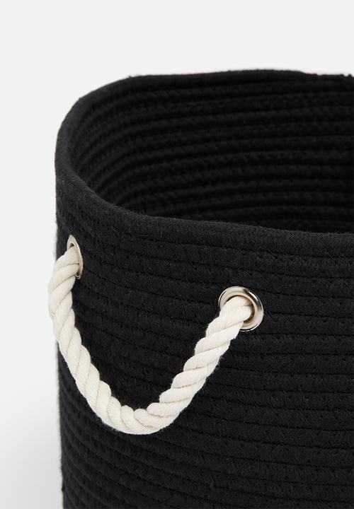 Sixth Floor - Never full rope basket - black