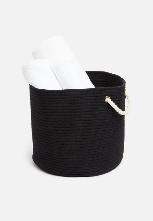 Sixth Floor - Never full rope basket - black