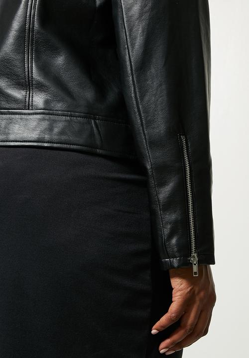 Superbalist - Biker jacket - black