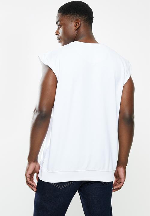 Ben Sherman - Target sweat top - white