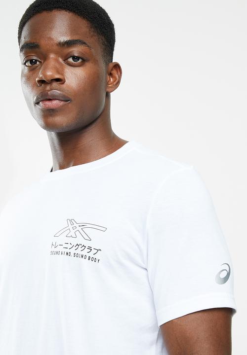 Asics Tiger - Graphic tee ii - brilliant white/performance black