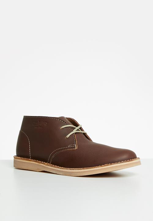 Grasshoppers - Bree natan leather - dark tan