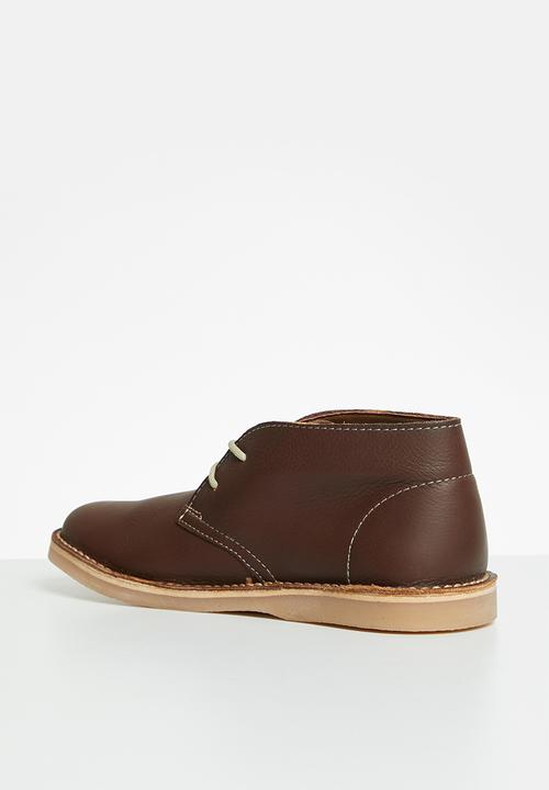Grasshoppers - Bree natan leather - dark tan