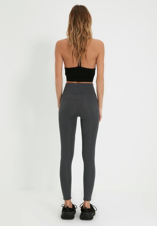 Trendyol - Sport tights - anthracite