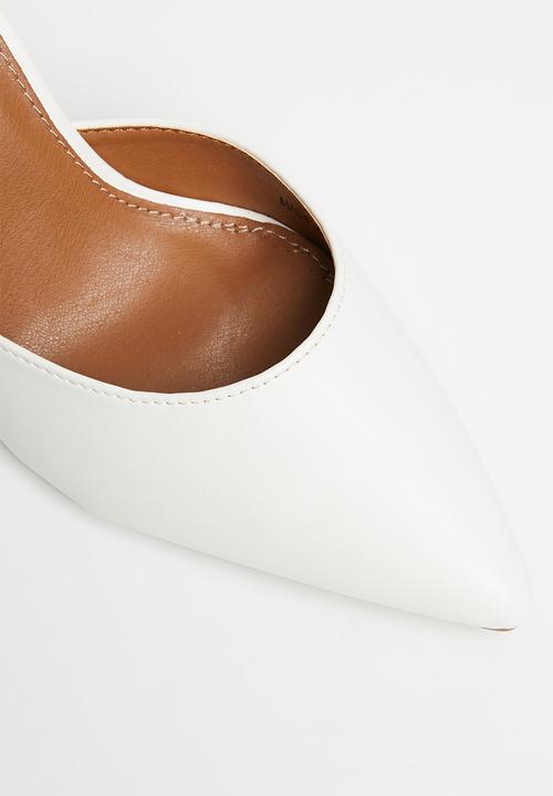 Superbalist - Nala closed block heel - white