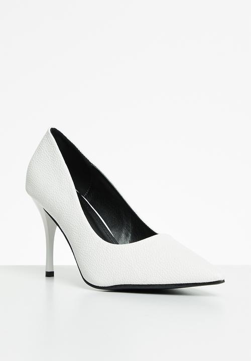 Superbalist - Layla closed stiletto heel - white