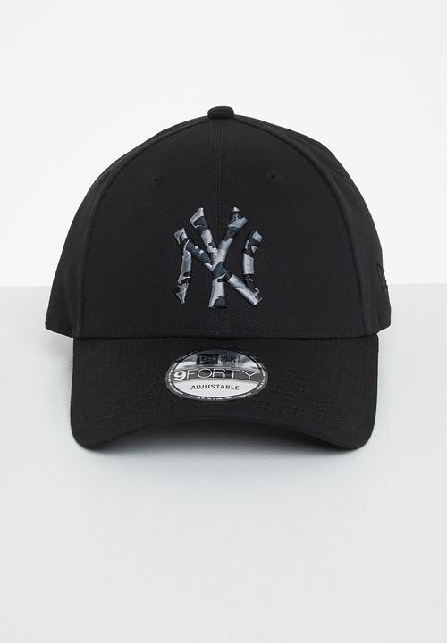 New Era - Ny yankees camo infill 9forty - black & grey 