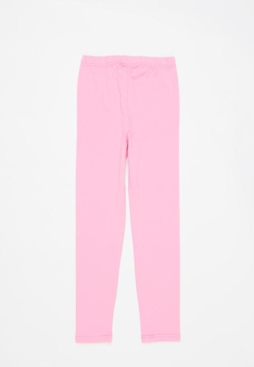 Rebel Republic - 2 pack legging - grey & pink